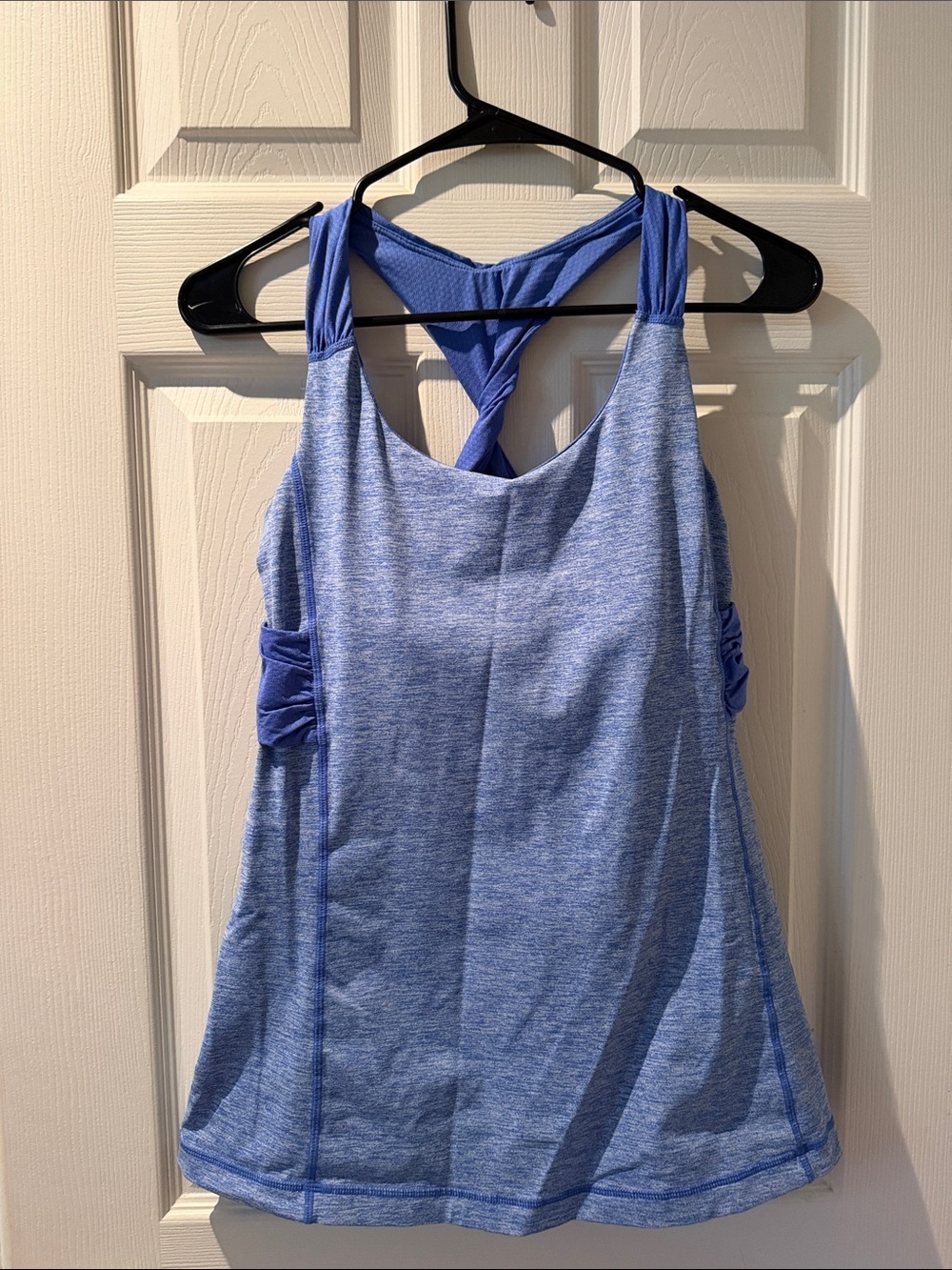 lululemon athletica Heathered Periwinkle Blue Racerback Tank